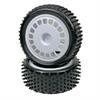 1:10 Buggy Räderset "Mini Pin" vorne weiß (2)
