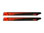 1st Rotorblätter CFK 550mm FBL (Orange)
