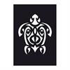 Adhesive stencil MAORI TURTLE