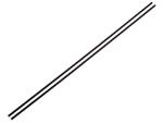 Antenna rods black (2) (SER1606)