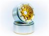Beadlock Wheels GUN gold/silber 1.9 (2) ohne Radnabe