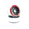 Beadlock Wheels GUN schwarz/rot 1.9 (2) ohne Radnabe