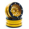 Beadlock Wheels PT-Bullet Gold/Schwarz 1.9 (2 pcs)