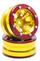 Beadlock Wheels PT- Claw Gold/Rot 1.9 (2 pcs)