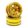Beadlock Wheels PT- Distractor Gold/Gold 1.9 (2 pcs)