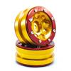 Beadlock Wheels PT- Ecohole Gold/Rot 1.9 (2 pcs)