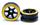 Beadlock Wheels PT- Wave Schwarz/Gold 1.9 (2 pcs) | Bild 2