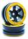 Beadlock Wheels PT- Wave Schwarz/Gold 1.9 (2 pcs)