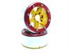 Beadlock Wheels SIXSTAR gold/rot 1.9 (2) ohne Radnabe