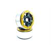 Beadlock Wheels SIXSTAR schwarz/gold 1.9 (2) ohne Radnabe