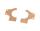Brake shoe teflon treated (2) (SER803186)