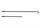 Brake/throttle wire set 748 (2) (SER804329)