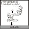 C-Hub vorne/links