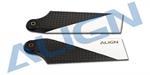 85 Carbon Fiber Tail Blade (T-Rex 550)