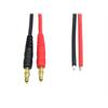 Kabel 14AWG mit 4mm Bananenstecker 40cm