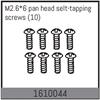 M2.6*6 pan head selt-tapping screws (10)