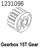 Metallgetriebe 15T-M1.0 CR4.4