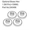 Optional Brass Hex 1.5mm Pin ( +10MM )