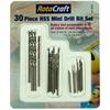 30pc HSS Mini Drill Bit set