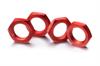 Radmutter selbstsichernd 17mm rot (4)