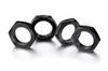 Radmutter selbstsichernd 17mm schwarz (4)