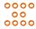 Shim 3x5x1 (10) (SER110409)