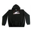 Sweater hooded serpent black (s)