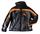 Winter jacket Serpent black-orange hooded (L) (SER190173)