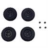 1.2inch Deep Star Wheel 68mm Mudder-XL Tire Set ( Black )