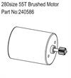 280size 55T Brushed Motor