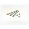 Aluminium Schrauben Set 3xkurz, 3xlang