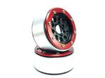 Beadlock Wheels GEAR schwarz/rot 1.9 (2) ohne Radnabe