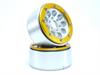 Beadlock Wheels GUN silber/gold 1.9 (2) ohne Radnabe
