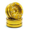 Beadlock Wheels PT-Bullet Gold/Gold 1.9 (2 pcs)