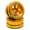 Beadlock Wheels PT- Claw Gold/Gold 1.9 (2 pcs)