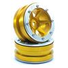 Beadlock Wheels PT- Slingshot Gold/Silber 1.9 (2 pcs)