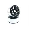 Beadlock Wheels SIXSTAR schwarz/schwarz 1.9 (2) ohne Radnabe