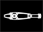 Chassis 5mm alu S989 (SER903751)