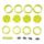 Deep Star Bead Lock Wheel ( 1.2 ) Yellow