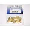 Gold-Stecker einzeln 3.5mm (25 Stk.)