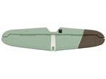 Höhenleitwerk zu Mini BF-109 Gelb