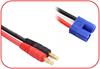 Ladekabel 4mm Goldkontaktstecker - EC3 300mm