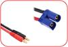 Ladekabel 4mm Goldkontaktstecker - EC5 300mm