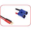 Ladekabel 4mm Goldkontaktstecker - EC5 300mm