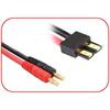 Ladekabel 4mm Goldkontaktstecker passend f. TRX 150mm