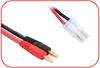 Ladekabel 4mm Goldkontaktstecker - Tamiya 300mm