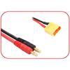 Ladekabel 4mm Goldkontaktstecker - XT90 150mm