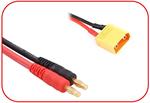 Ladekabel 4mm Goldkontaktstecker - XT90 150mm