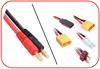 Ladekabel 4mm Goldkontaktstecker - XT90/XT60/T/JR/Tam 300mm