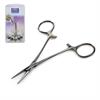 Locking forceps - 130mm straight/smooth jaw